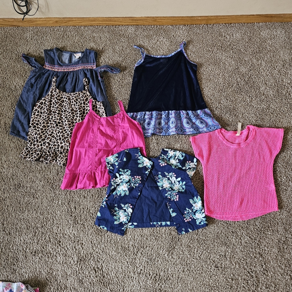 Girls tops bundle lot